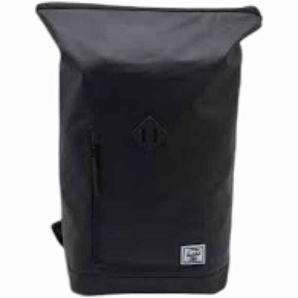 Herschel Supply Co Waterproof Roll Top Backpack One Size Black - Picture 2 of 5